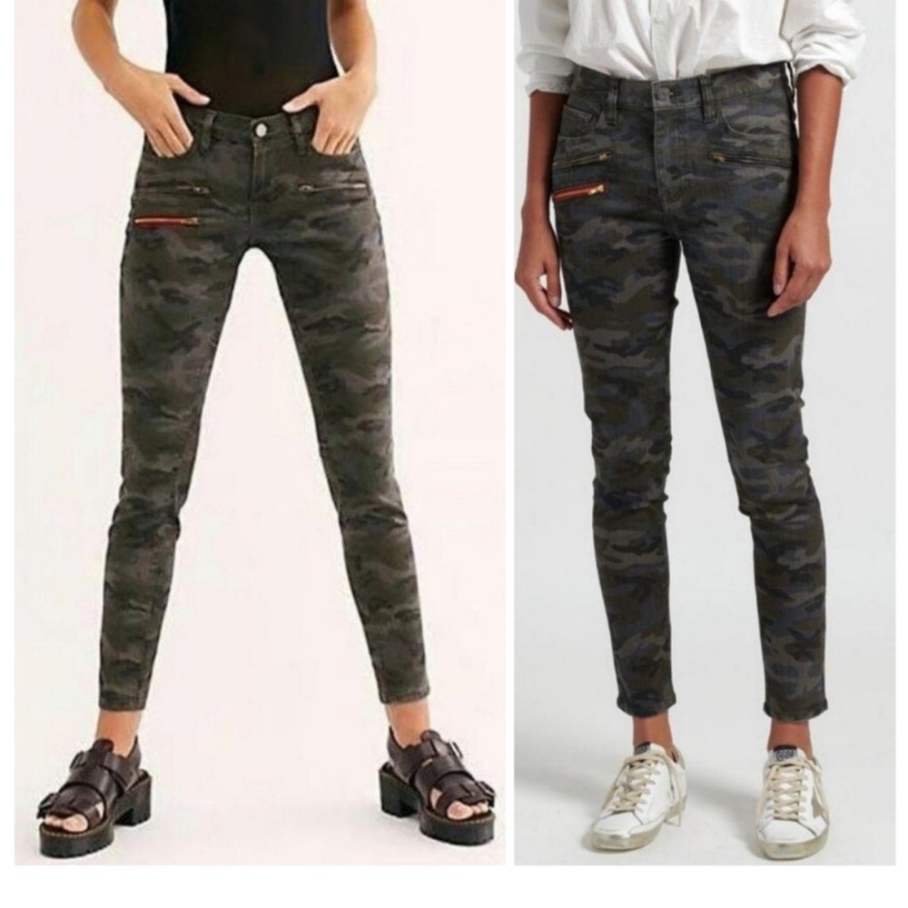 NWT Etienne Marcel Camo jeans SZ 25 - Picture 11 of 13